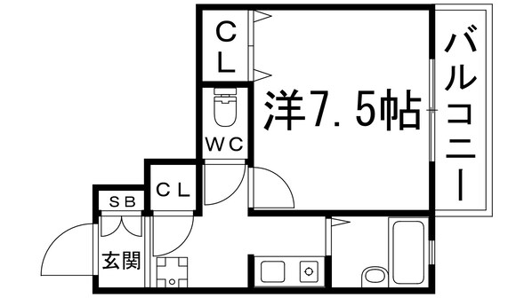 ウエルユニティーの物件間取画像